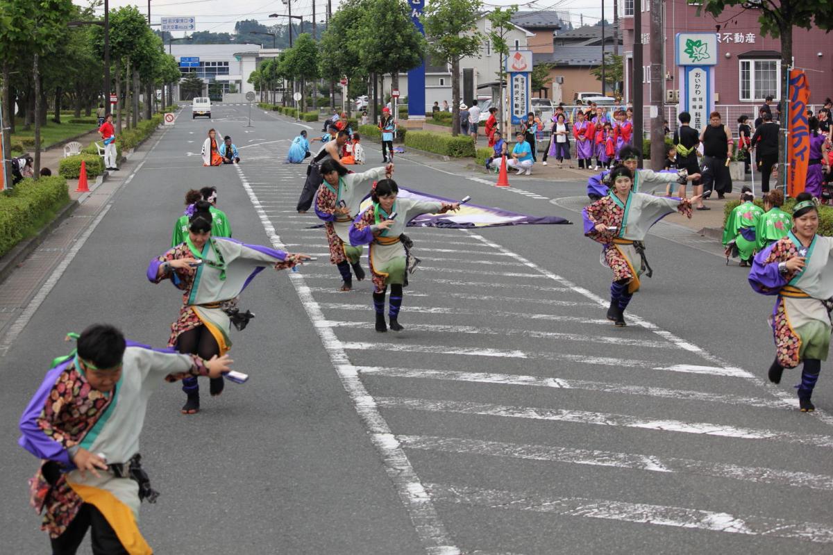 奥州前沢よさこいFesta12中編（奥州前沢よさこいフェスタ2016) 2016/07/10
