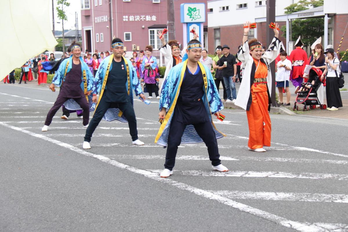 奥州前沢よさこいFesta12中編（奥州前沢よさこいフェスタ2016) 2016/07/10