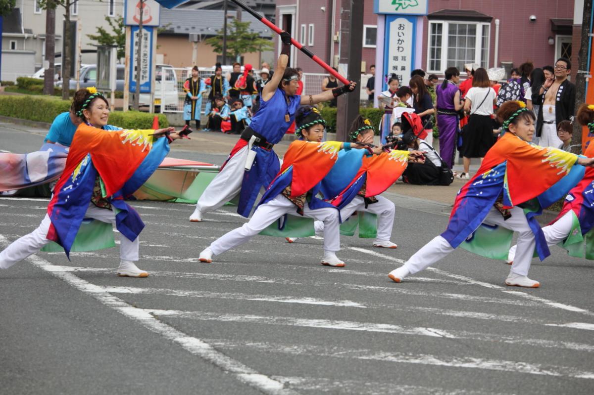 奥州前沢よさこいFesta12中編（奥州前沢よさこいフェスタ2016) 2016/07/10