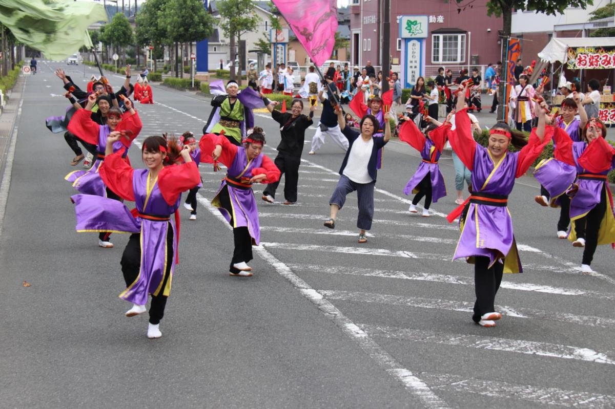 奥州前沢よさこいFesta12中編（奥州前沢よさこいフェスタ2016) 2016/07/10