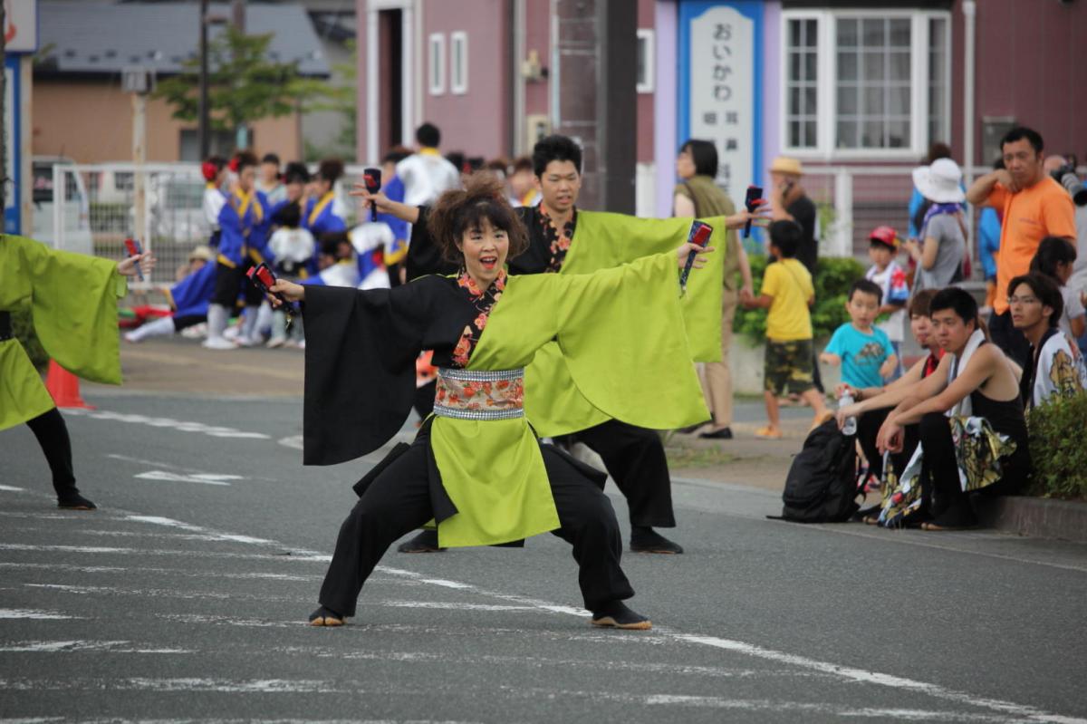 奥州前沢よさこいFesta12中編（奥州前沢よさこいフェスタ2016) 2016/07/10