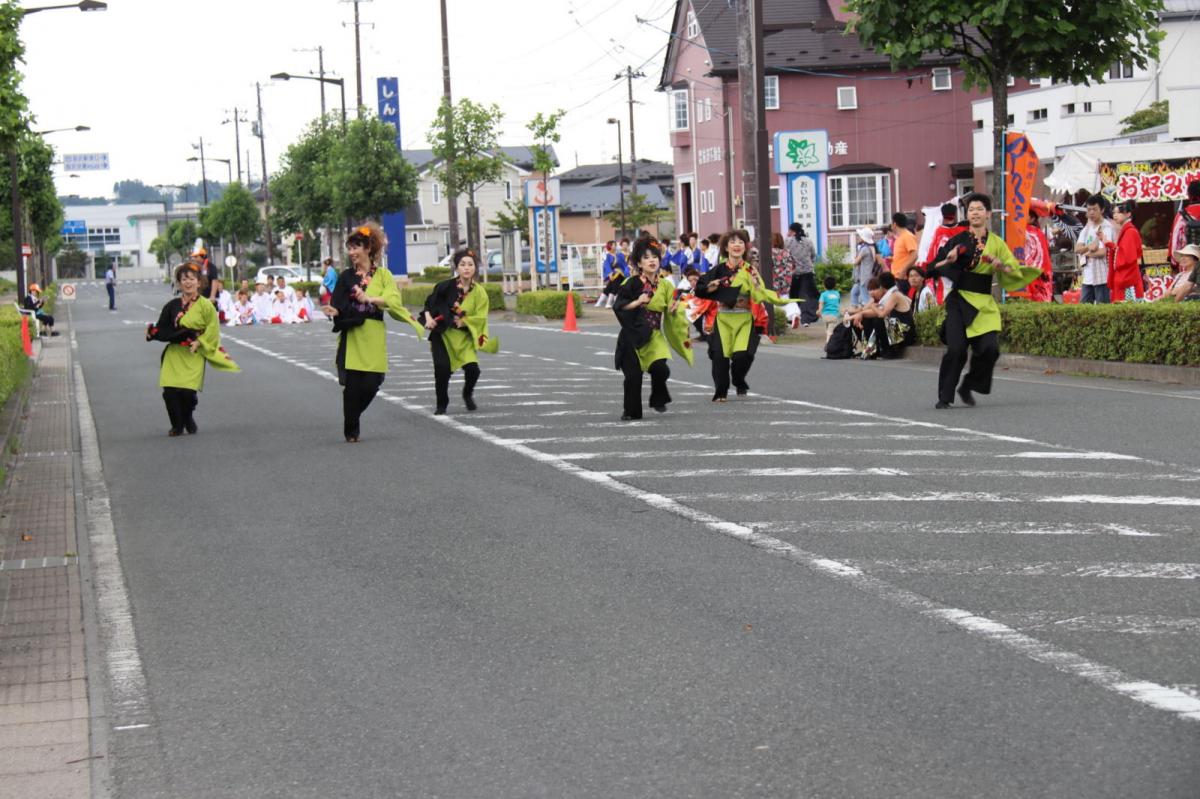 奥州前沢よさこいFesta12中編（奥州前沢よさこいフェスタ2016) 2016/07/10