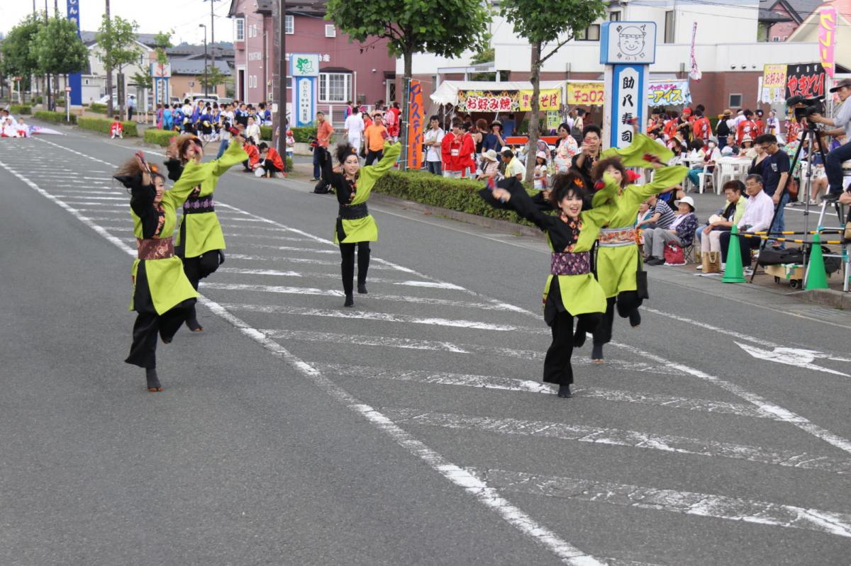 奥州前沢よさこいFesta12中編（奥州前沢よさこいフェスタ2016) 2016/07/10