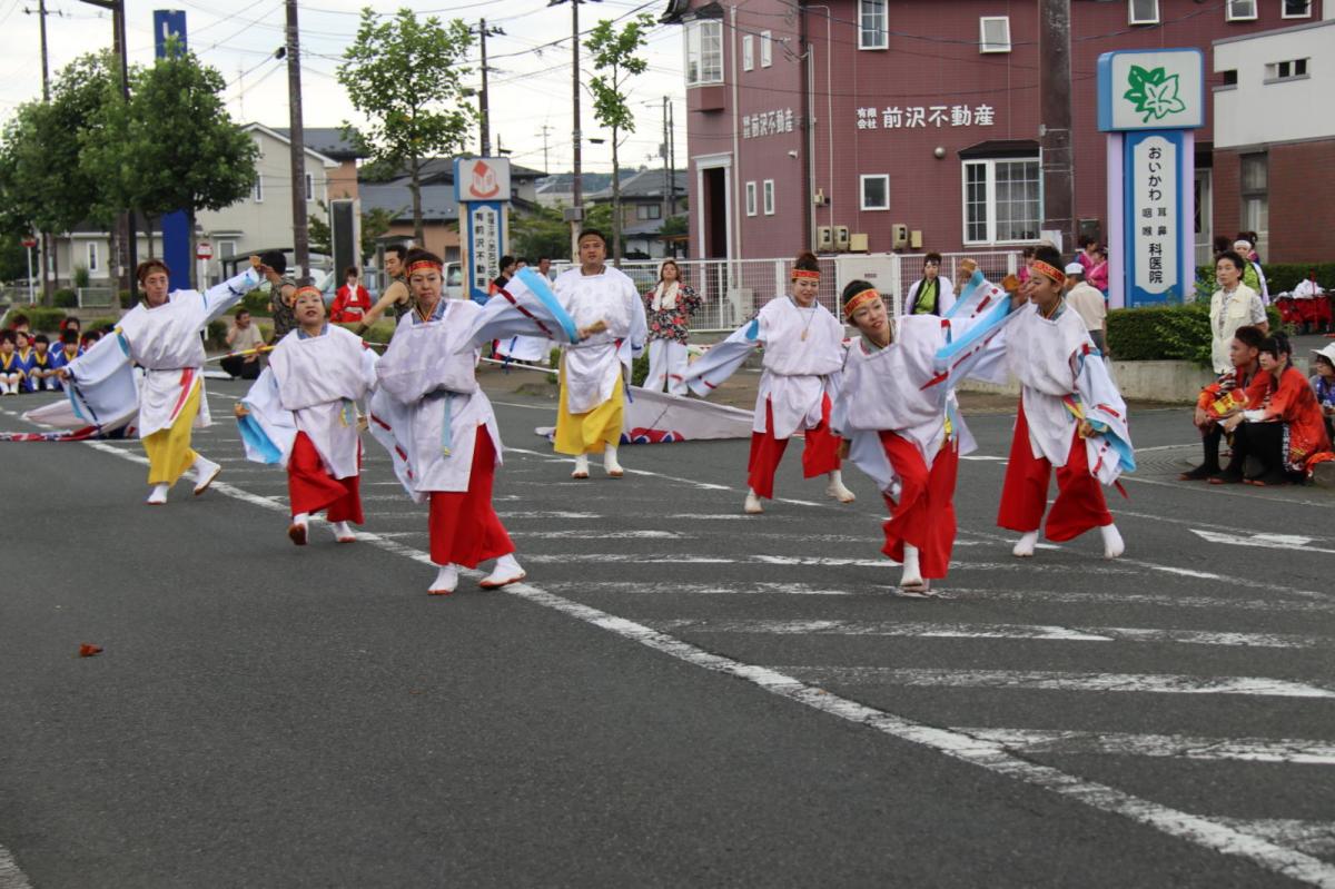 奥州前沢よさこいFesta12中編（奥州前沢よさこいフェスタ2016) 2016/07/10