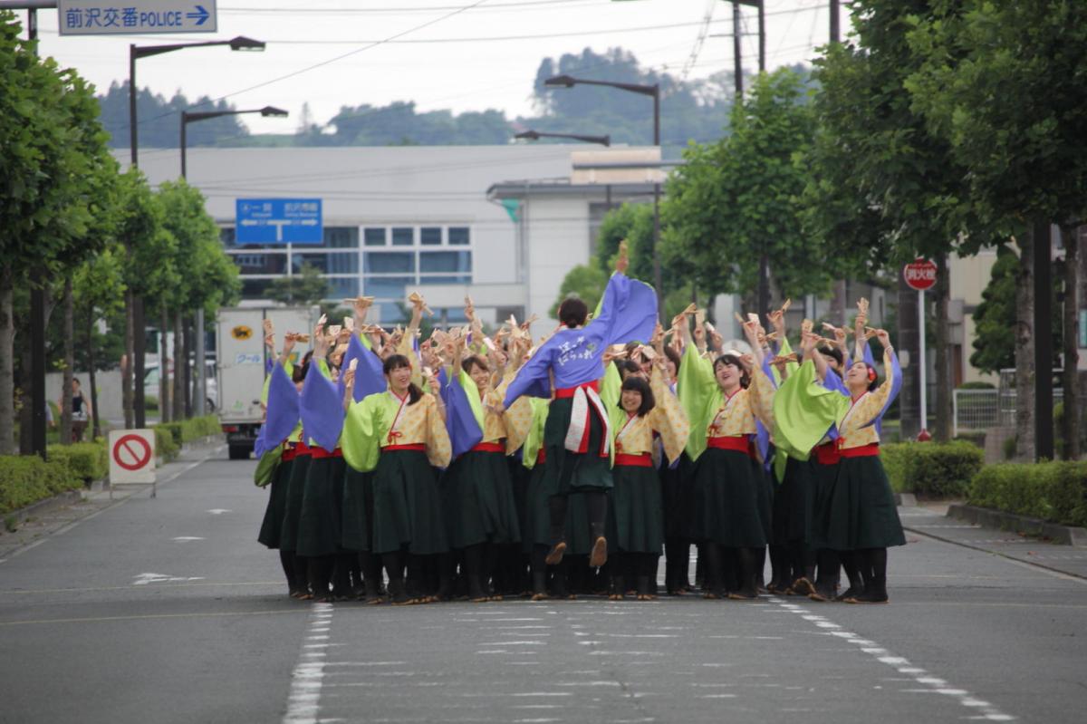 奥州前沢よさこいFesta12中編（奥州前沢よさこいフェスタ2016) 2016/07/10