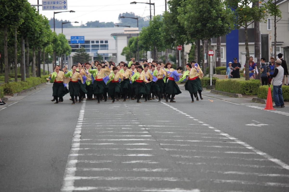奥州前沢よさこいFesta12中編（奥州前沢よさこいフェスタ2016) 2016/07/10