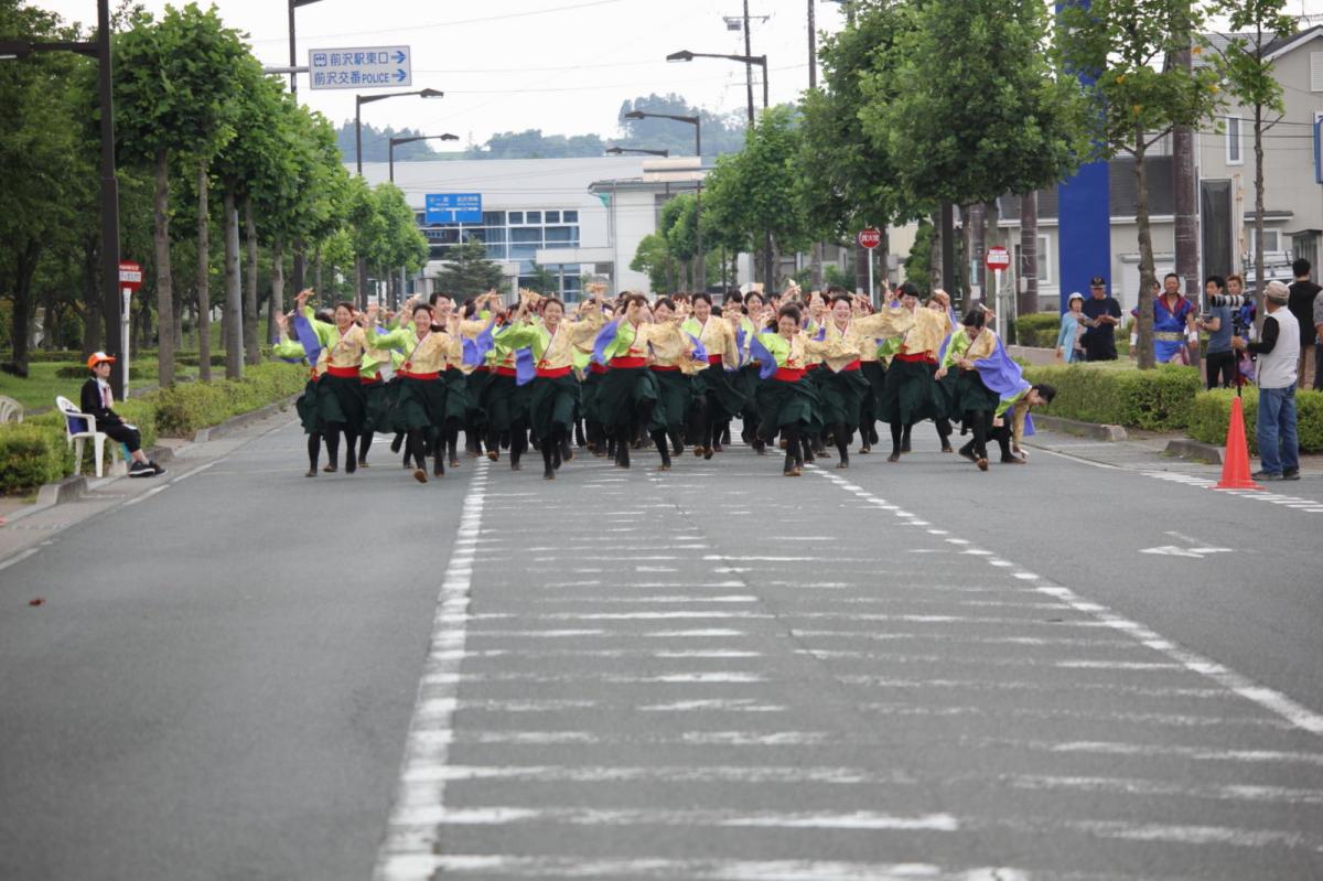 奥州前沢よさこいFesta12中編（奥州前沢よさこいフェスタ2016) 2016/07/10