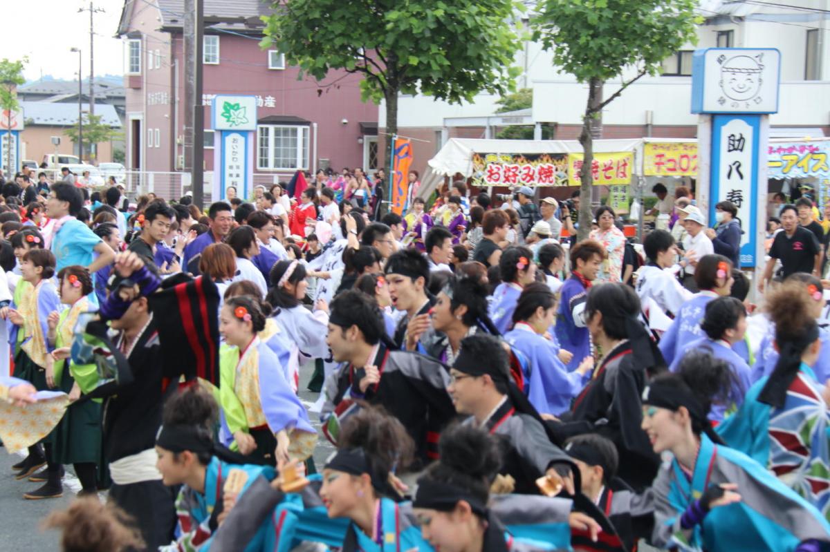 奥州前沢よさこいFesta12中編（奥州前沢よさこいフェスタ2016) 2016/07/10