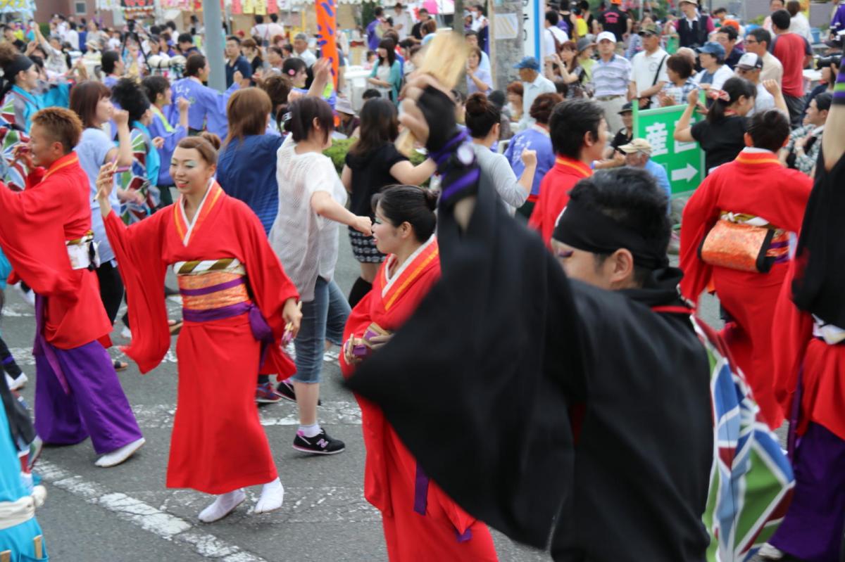 奥州前沢よさこいFesta12中編（奥州前沢よさこいフェスタ2016) 2016/07/10