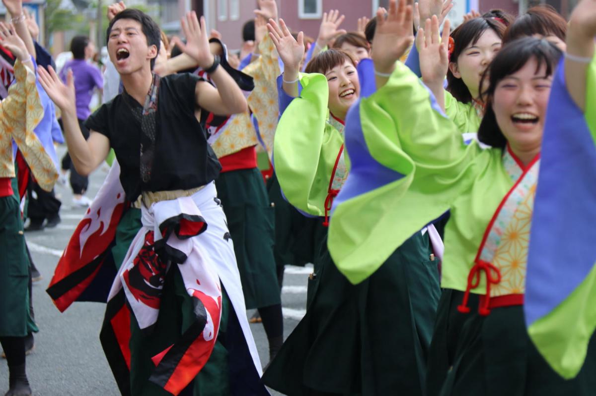 奥州前沢よさこいFesta12中編（奥州前沢よさこいフェスタ2016) 2016/07/10