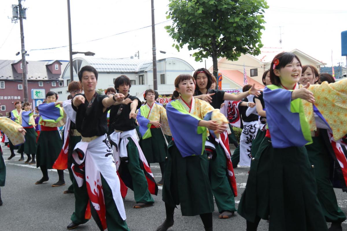 奥州前沢よさこいFesta12中編（奥州前沢よさこいフェスタ2016) 2016/07/10