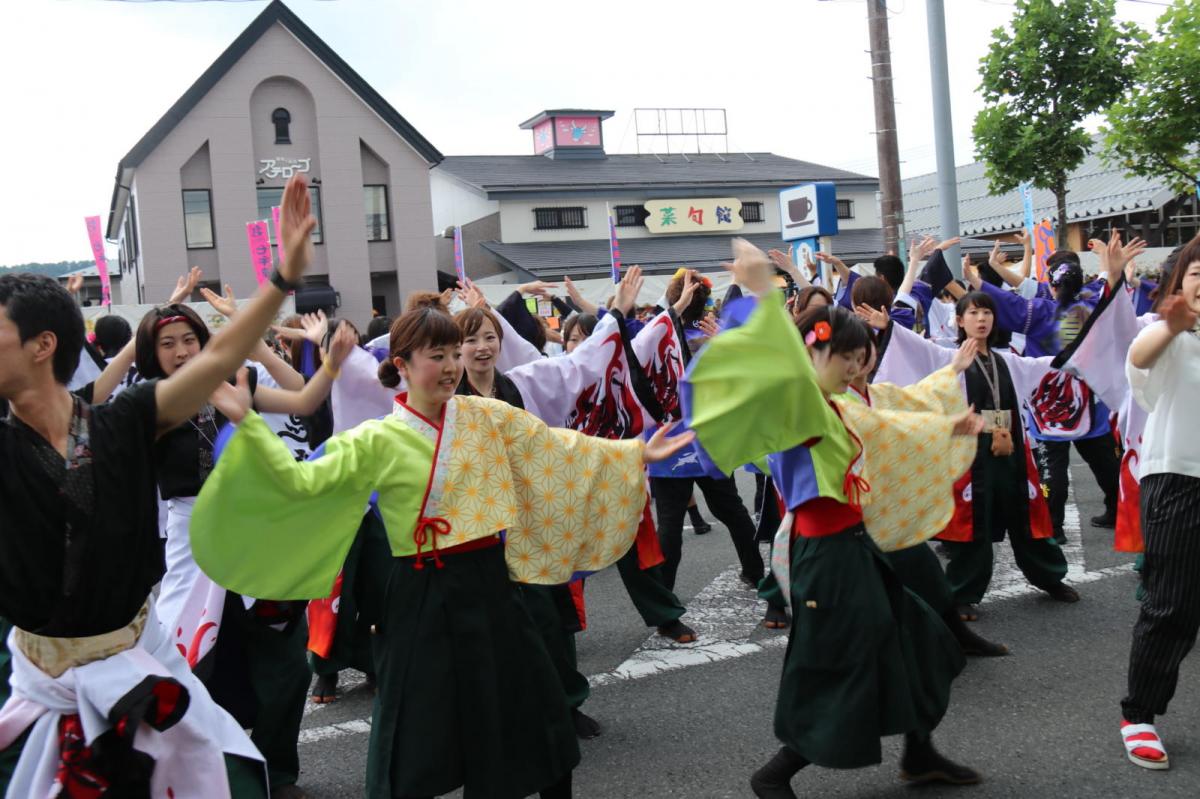 奥州前沢よさこいFesta12中編（奥州前沢よさこいフェスタ2016) 2016/07/10