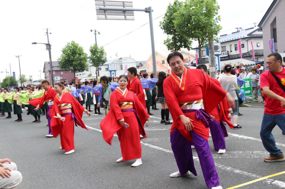 奥州前沢よさこいFesta12中編（奥州前沢よさこいフェスタ2016) 2016/07/10