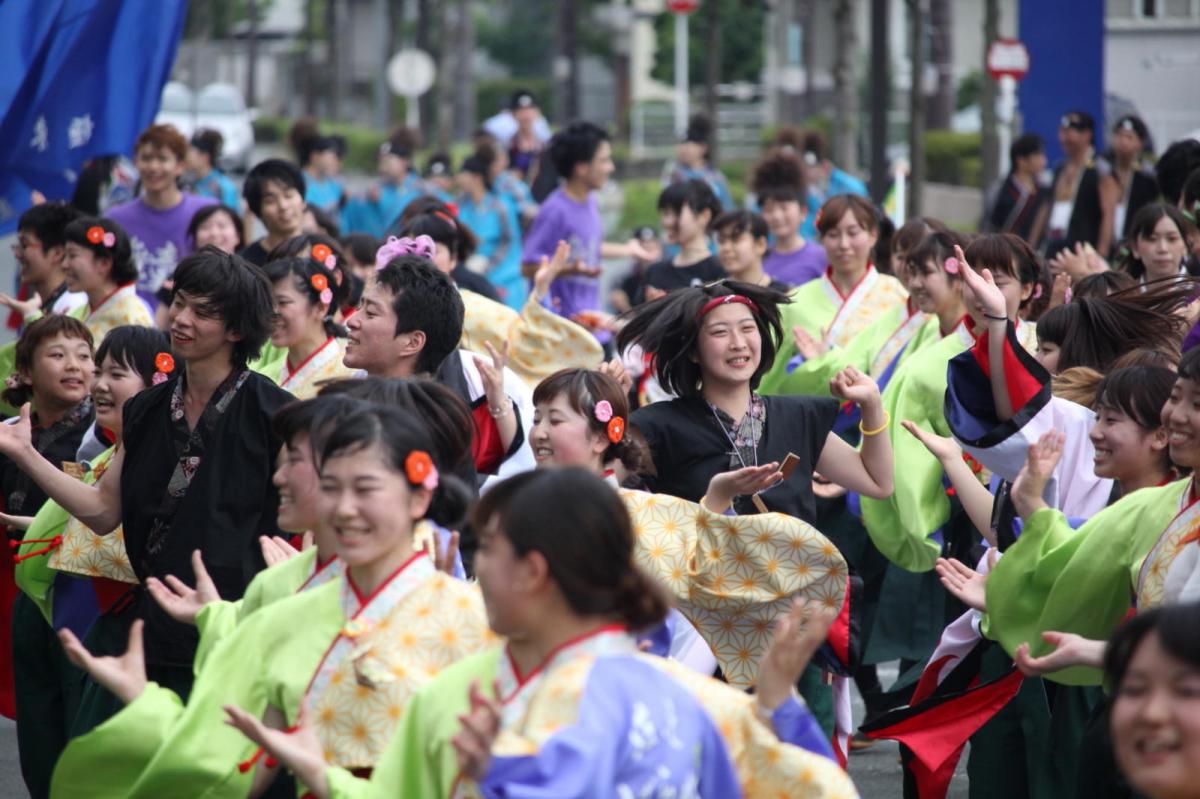 奥州前沢よさこいFesta12中編（奥州前沢よさこいフェスタ2016) 2016/07/10