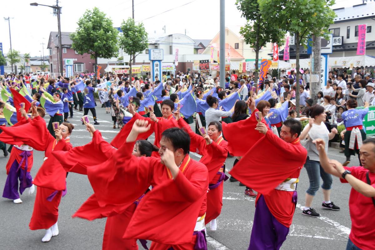 奥州前沢よさこいFesta12中編（奥州前沢よさこいフェスタ2016) 2016/07/10