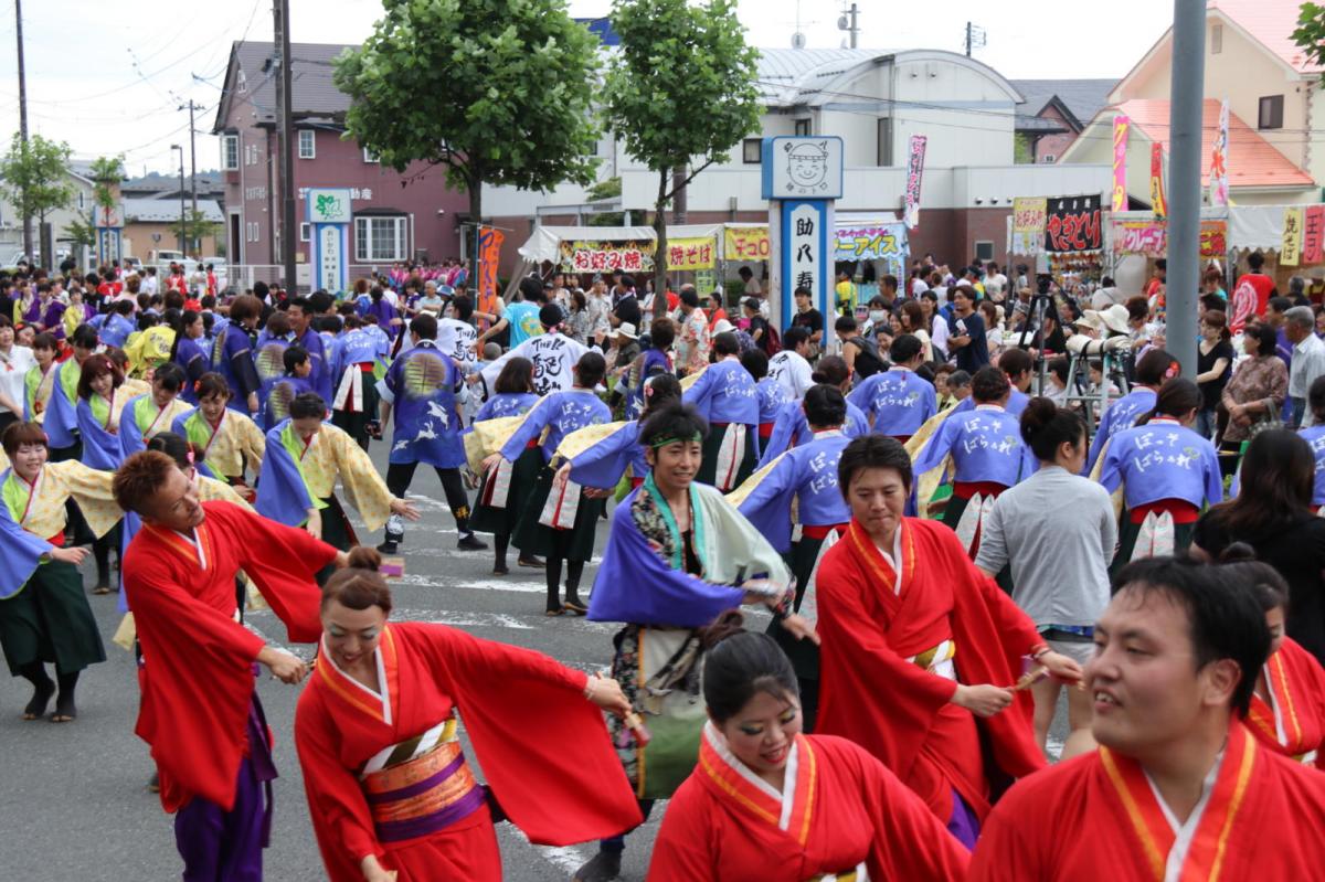奥州前沢よさこいFesta12中編（奥州前沢よさこいフェスタ2016) 2016/07/10