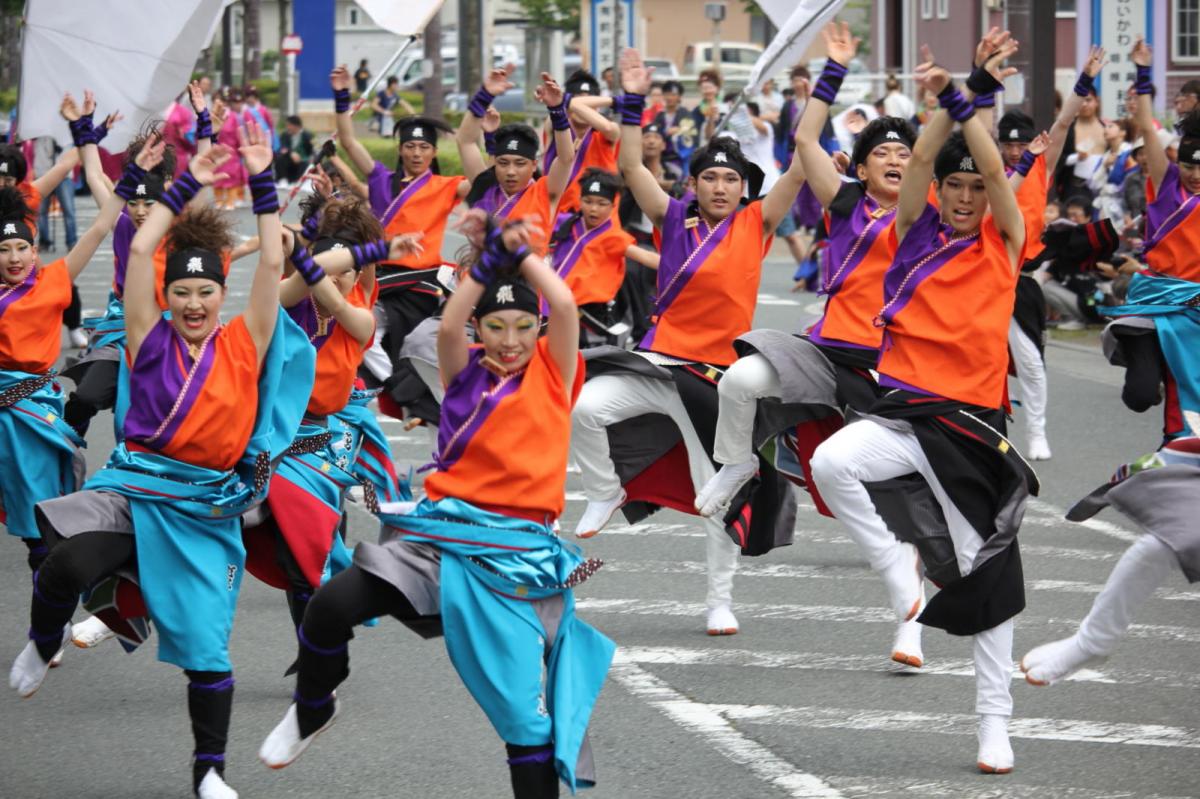 奥州前沢よさこいFesta12中編（奥州前沢よさこいフェスタ2016) 2016/07/10