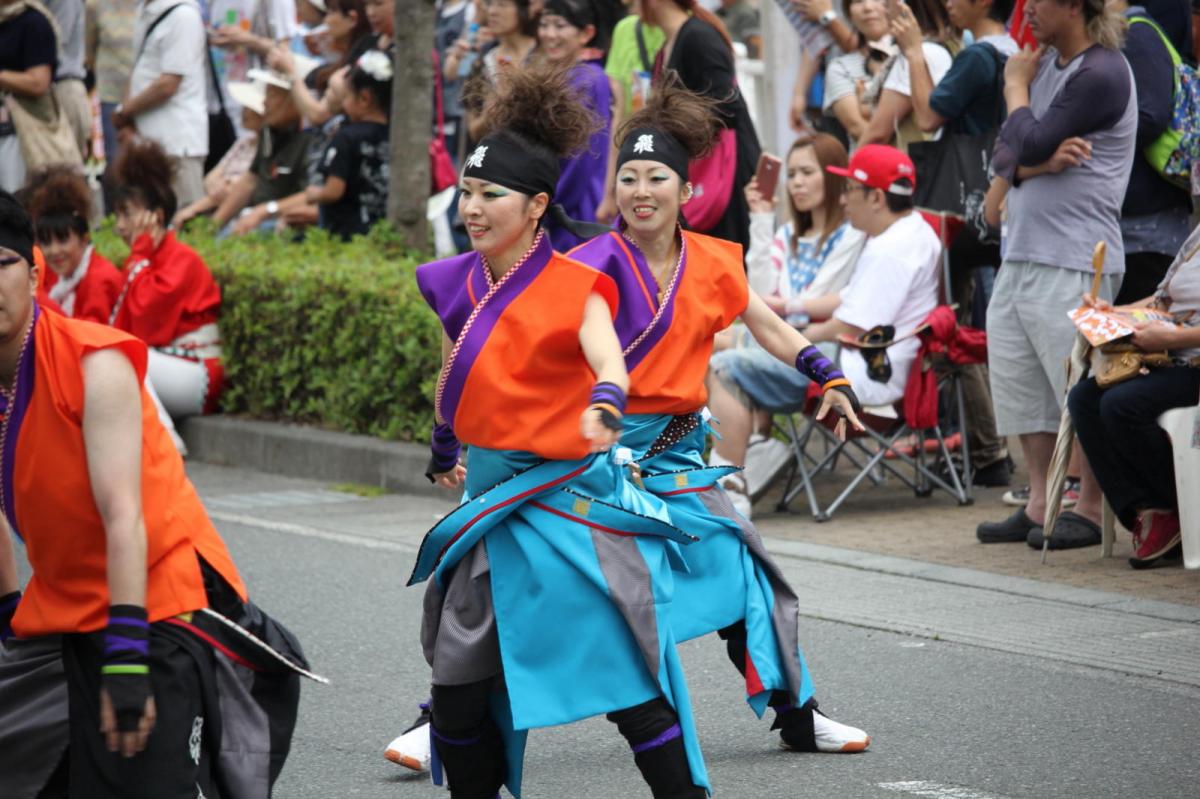 奥州前沢よさこいFesta12中編（奥州前沢よさこいフェスタ2016) 2016/07/10