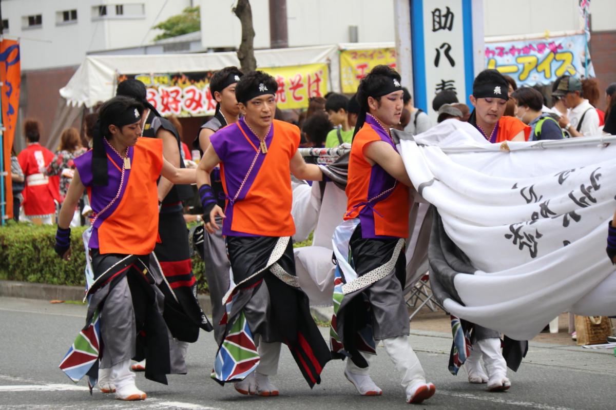 奥州前沢よさこいFesta12中編（奥州前沢よさこいフェスタ2016) 2016/07/10