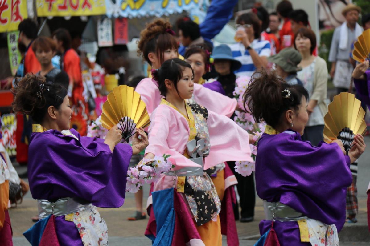 奥州前沢よさこいFesta12中編（奥州前沢よさこいフェスタ2016) 2016/07/10
