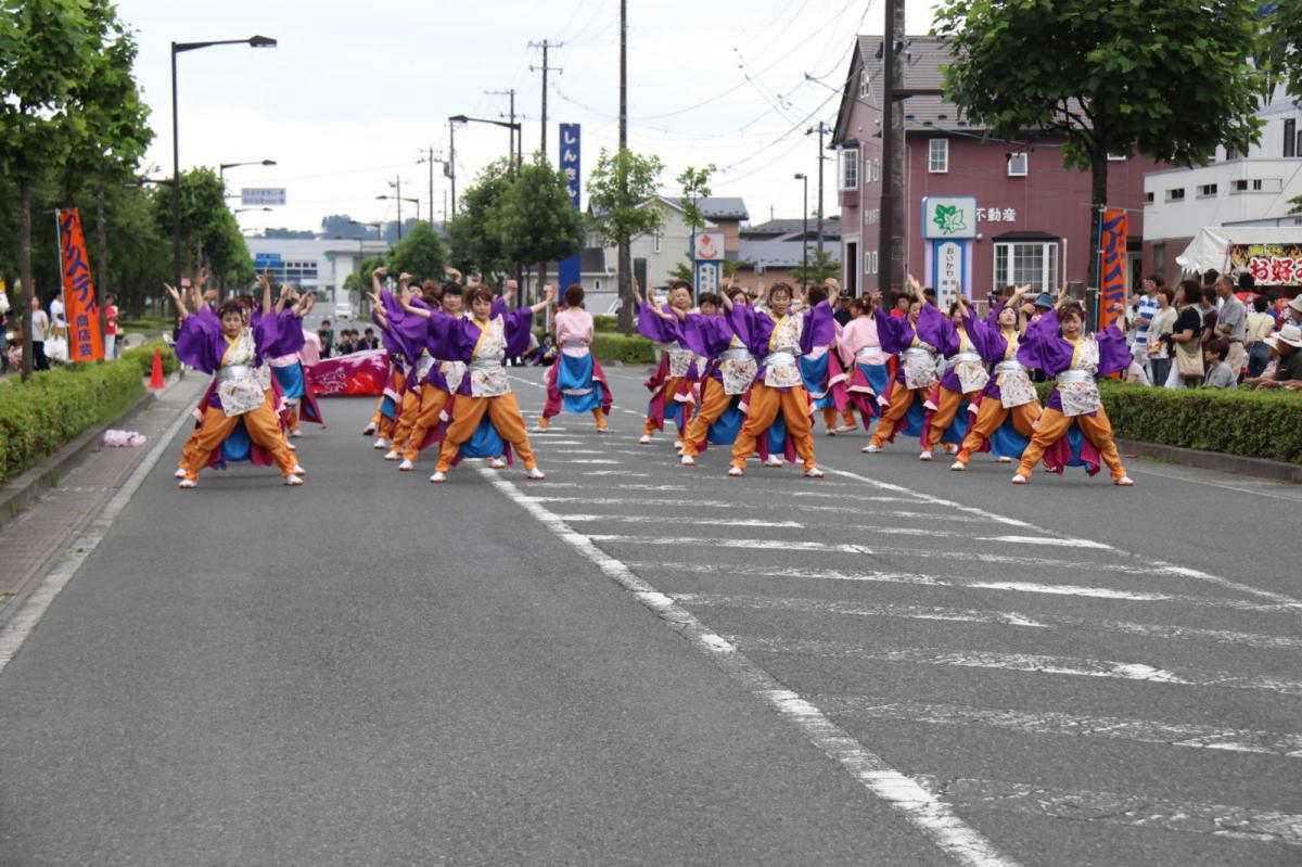 奥州前沢よさこいFesta12中編（奥州前沢よさこいフェスタ2016) 2016/07/10