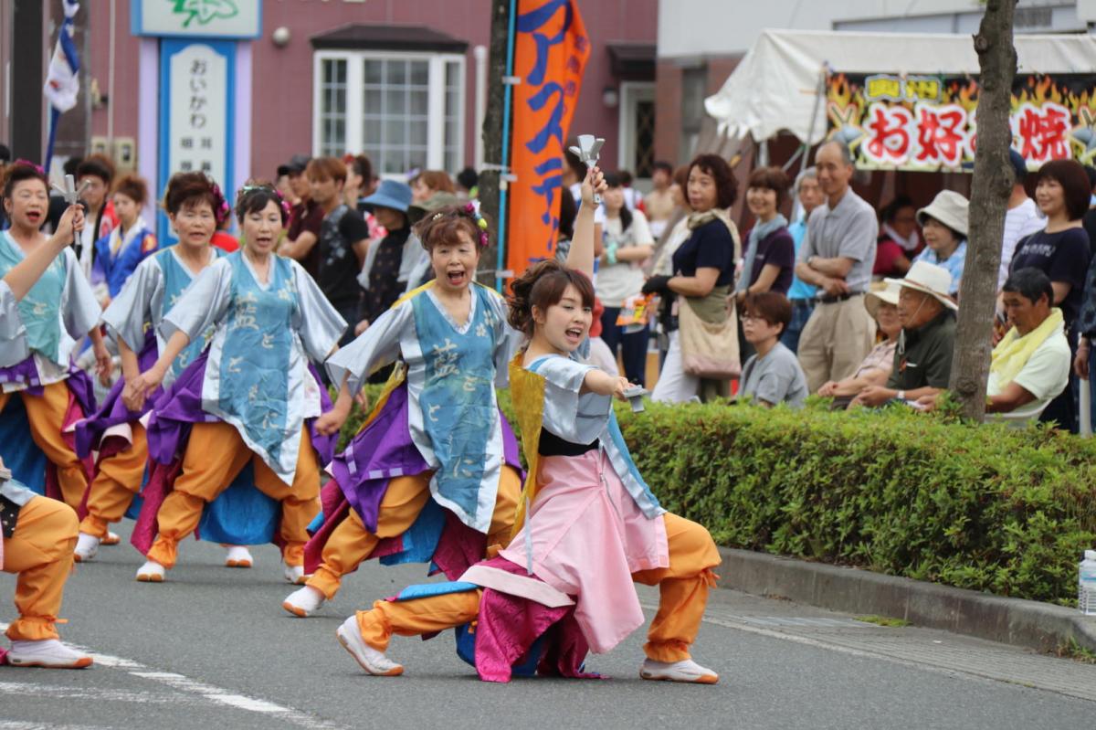 奥州前沢よさこいFesta12中編（奥州前沢よさこいフェスタ2016) 2016/07/10