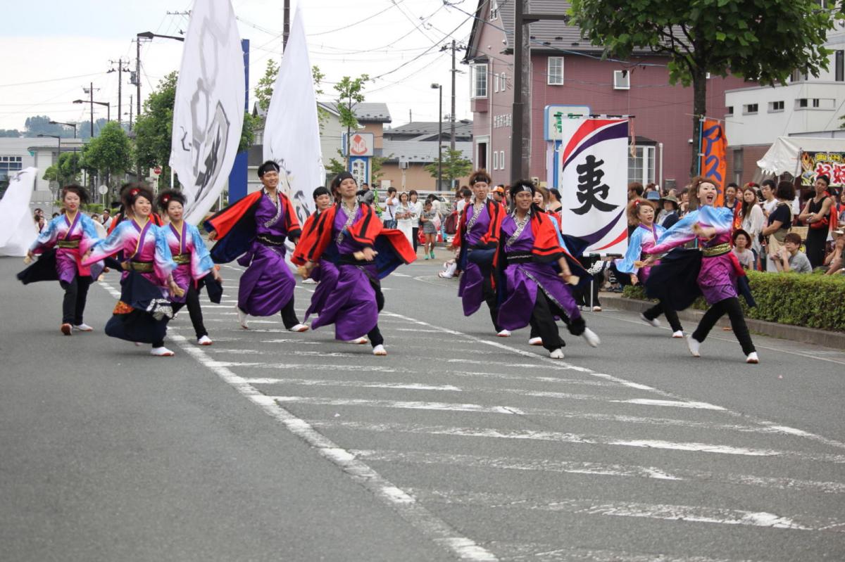 奥州前沢よさこいFesta12中編（奥州前沢よさこいフェスタ2016) 2016/07/10
