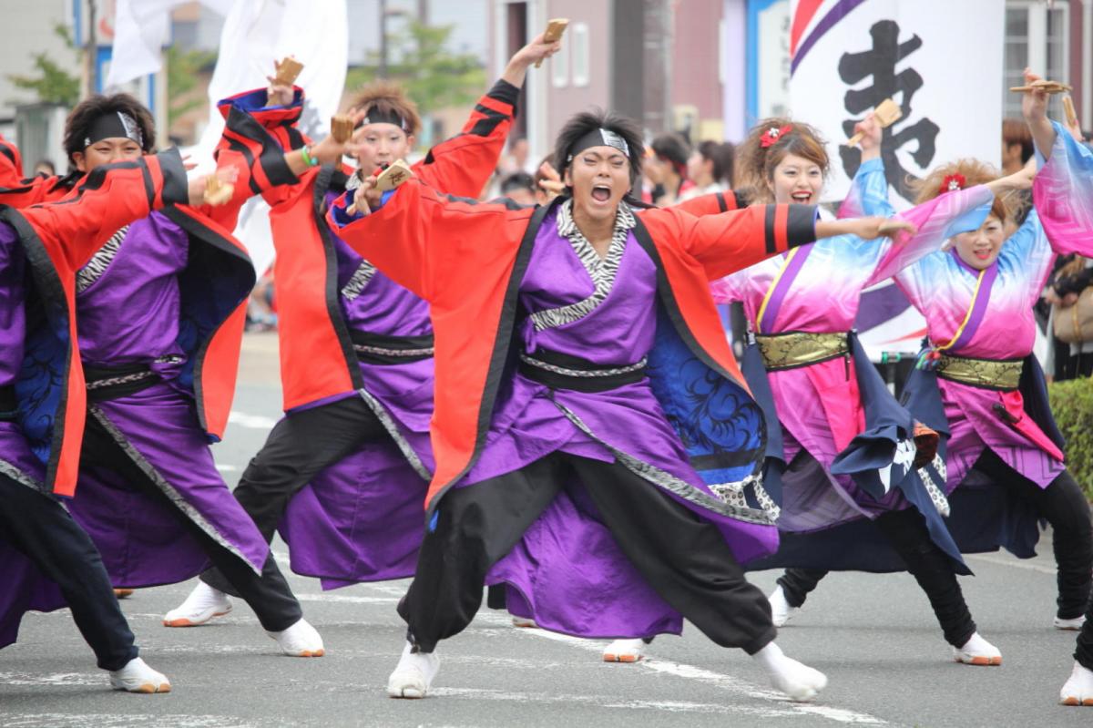 奥州前沢よさこいFesta12中編（奥州前沢よさこいフェスタ2016) 2016/07/10