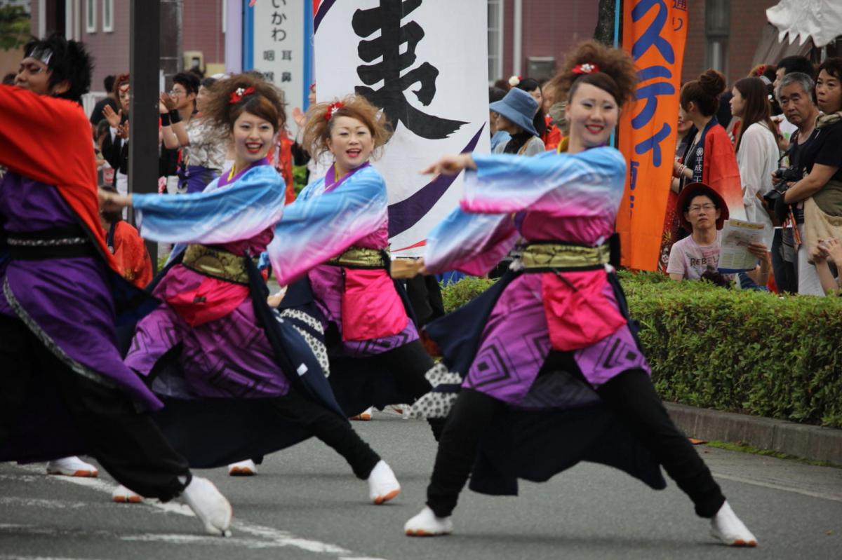 奥州前沢よさこいFesta12中編（奥州前沢よさこいフェスタ2016) 2016/07/10