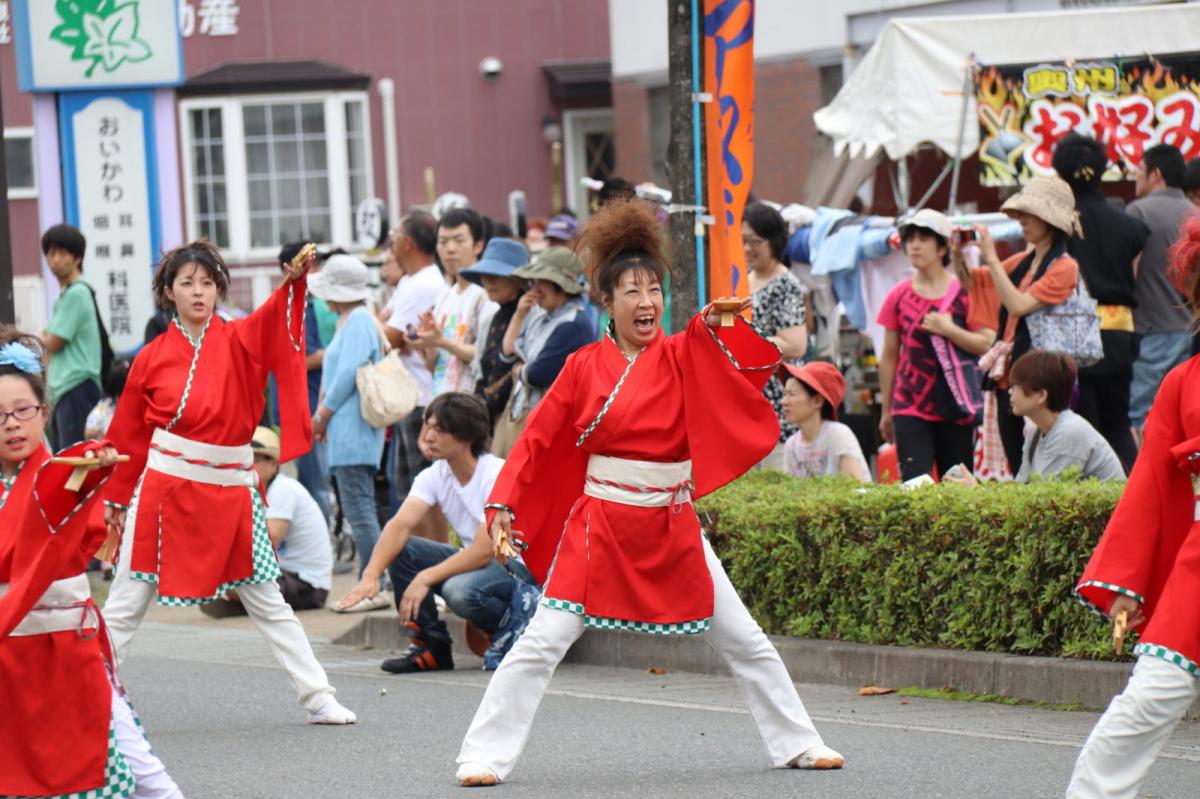 奥州前沢よさこいFesta12中編（奥州前沢よさこいフェスタ2016) 2016/07/10