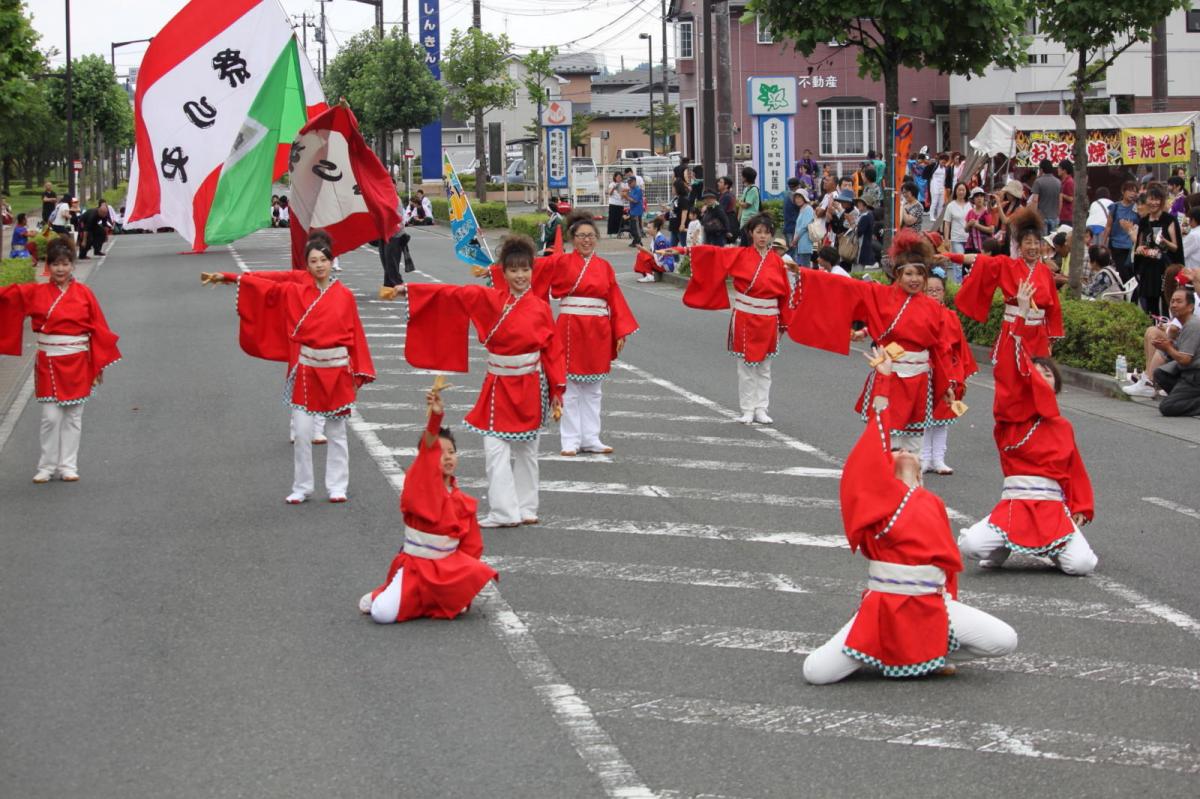 奥州前沢よさこいFesta12中編（奥州前沢よさこいフェスタ2016) 2016/07/10