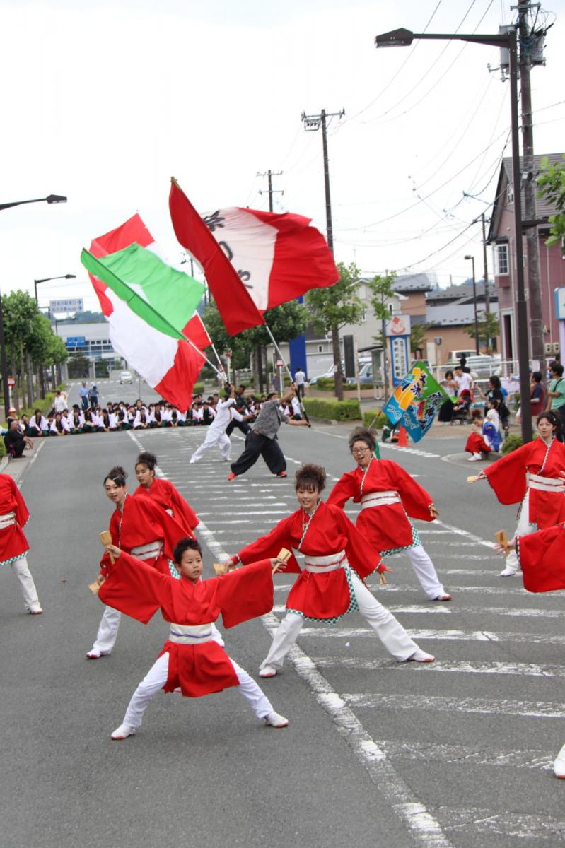 奥州前沢よさこいFesta12中編（奥州前沢よさこいフェスタ2016) 2016/07/10