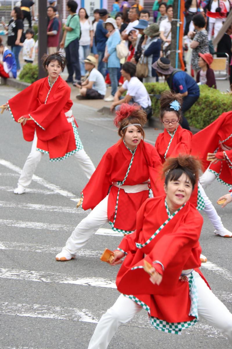 奥州前沢よさこいFesta12中編（奥州前沢よさこいフェスタ2016) 2016/07/10