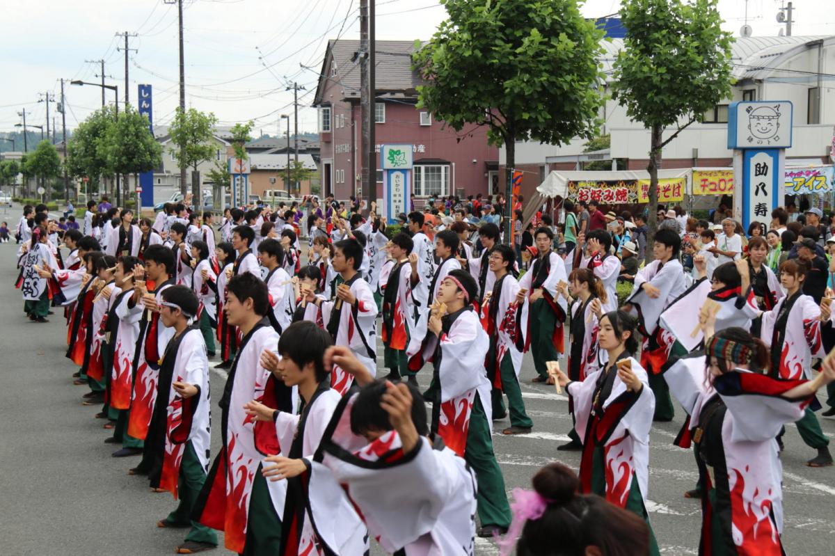 奥州前沢よさこいFesta12中編（奥州前沢よさこいフェスタ2016) 2016/07/10