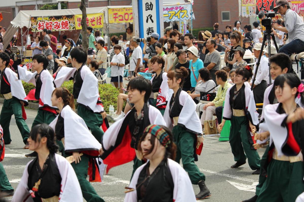 奥州前沢よさこいFesta12中編（奥州前沢よさこいフェスタ2016) 2016/07/10