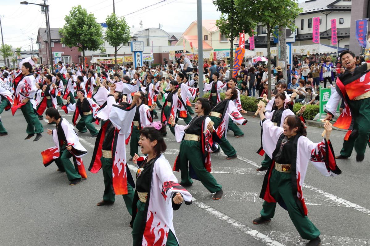 奥州前沢よさこいFesta12中編（奥州前沢よさこいフェスタ2016) 2016/07/10