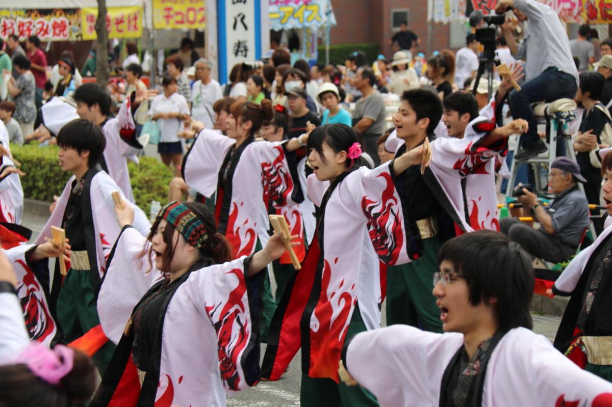 奥州前沢よさこいFesta12中編（奥州前沢よさこいフェスタ2016) 2016/07/10