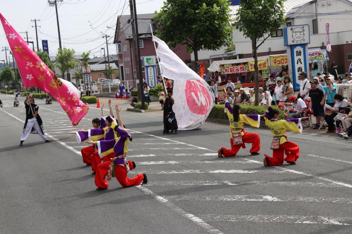 奥州前沢よさこいFesta12中編（奥州前沢よさこいフェスタ2016) 2016/07/10