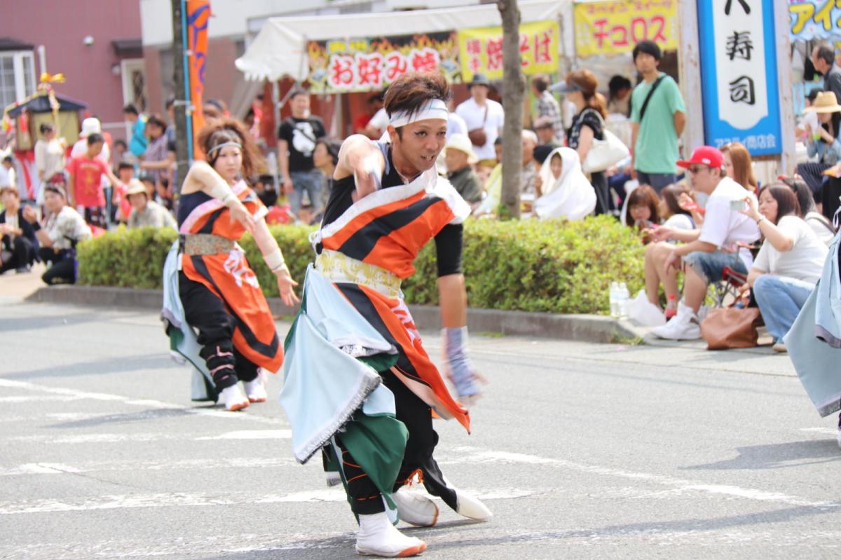 奥州前沢よさこいFesta12中編（奥州前沢よさこいフェスタ2016) 2016/07/10