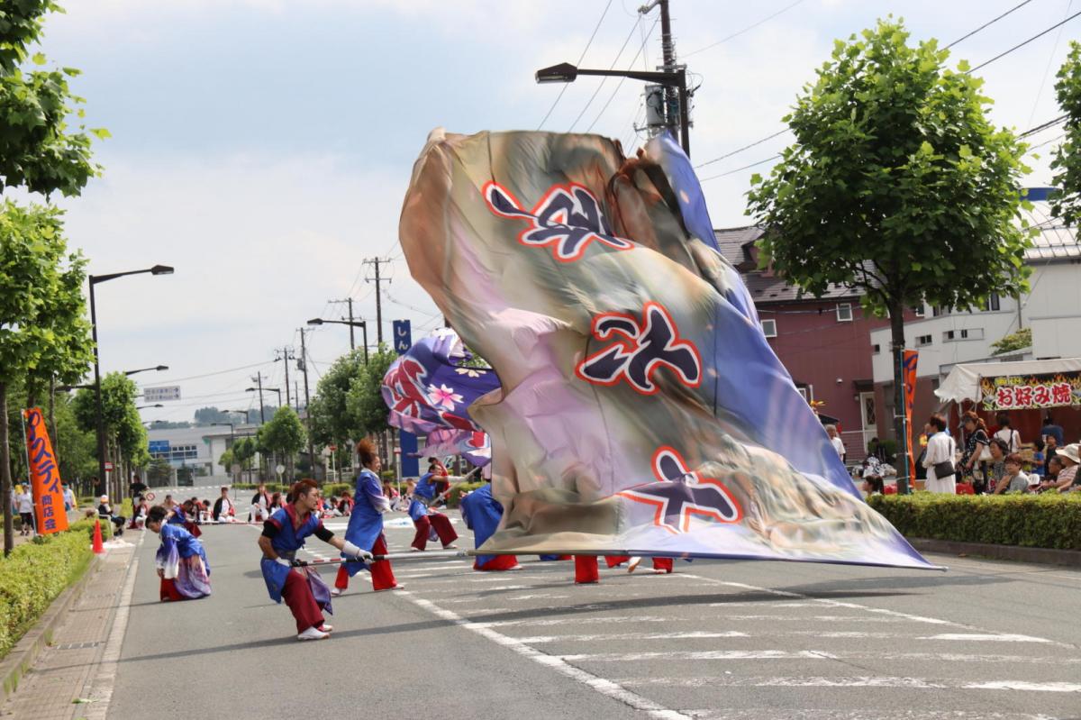 奥州前沢よさこいFesta12中編（奥州前沢よさこいフェスタ2016) 2016/07/10