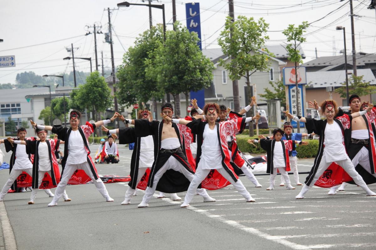 奥州前沢よさこいFesta12中編（奥州前沢よさこいフェスタ2016) 2016/07/10