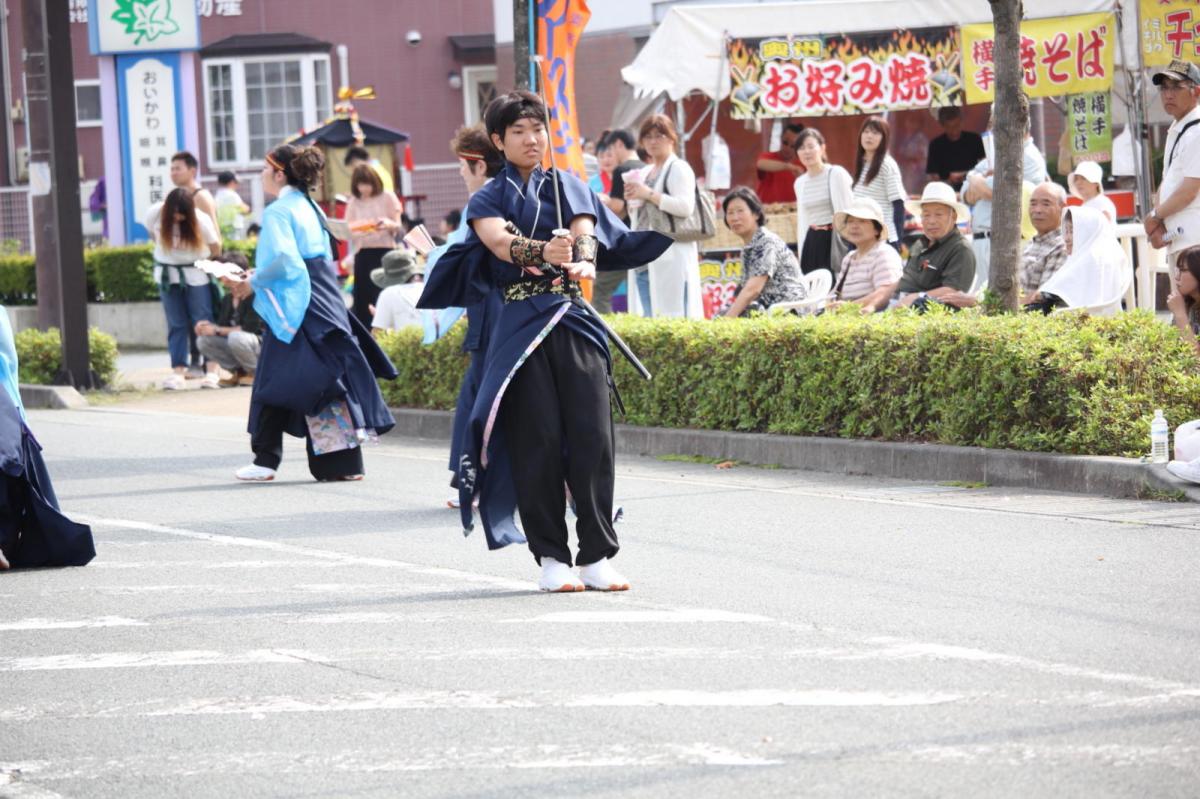 奥州前沢よさこいFesta12中編（奥州前沢よさこいフェスタ2016) 2016/07/10