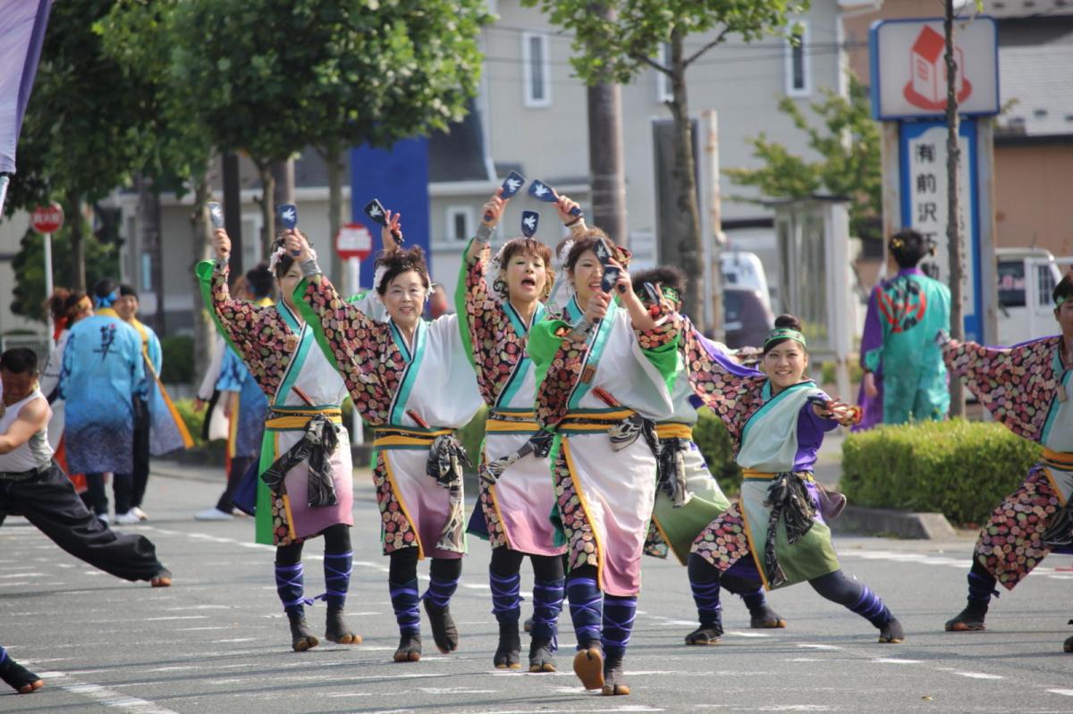 奥州前沢よさこいFesta12中編（奥州前沢よさこいフェスタ2016) 2016/07/10