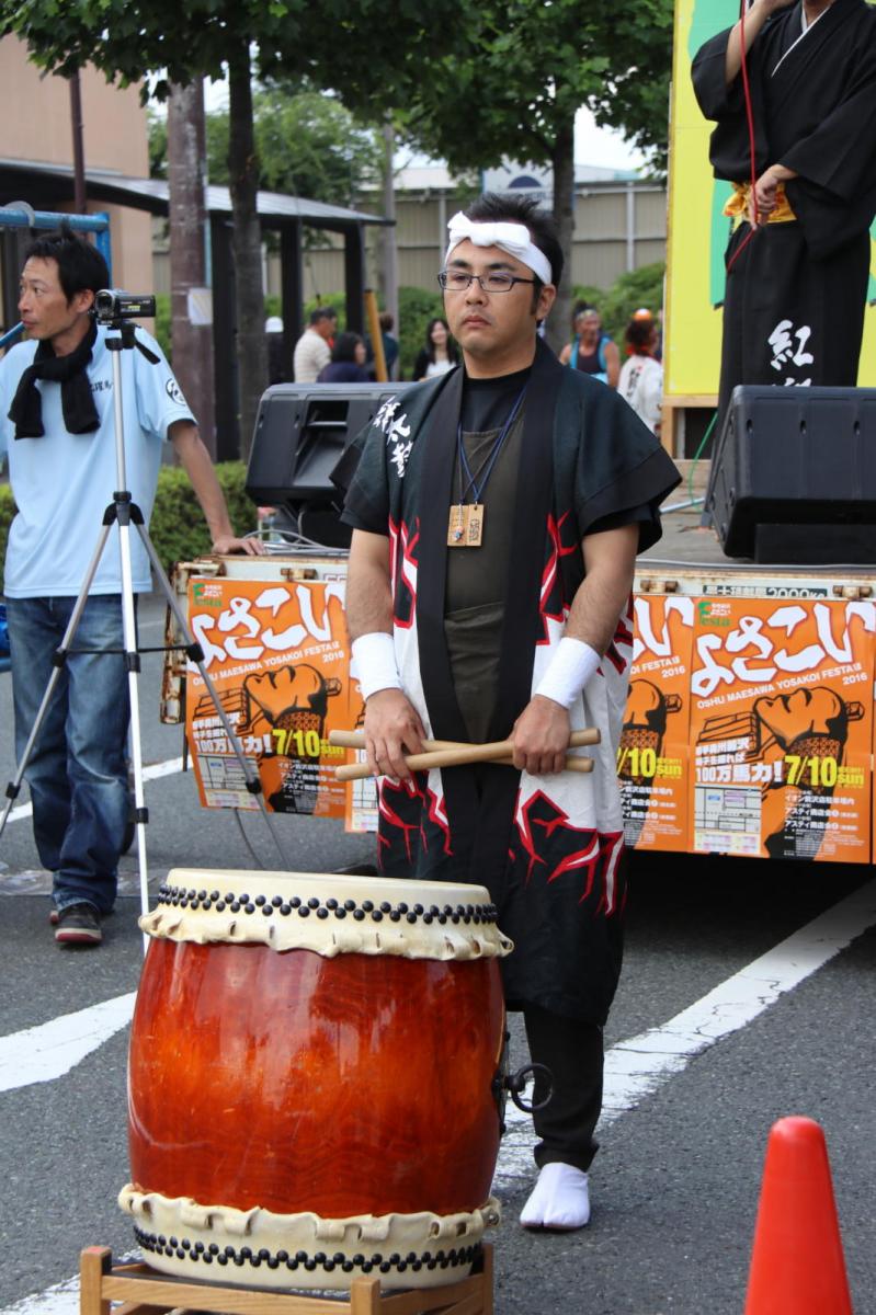 奥州前沢よさこいFesta12中編（奥州前沢よさこいフェスタ2016) 2016/07/10