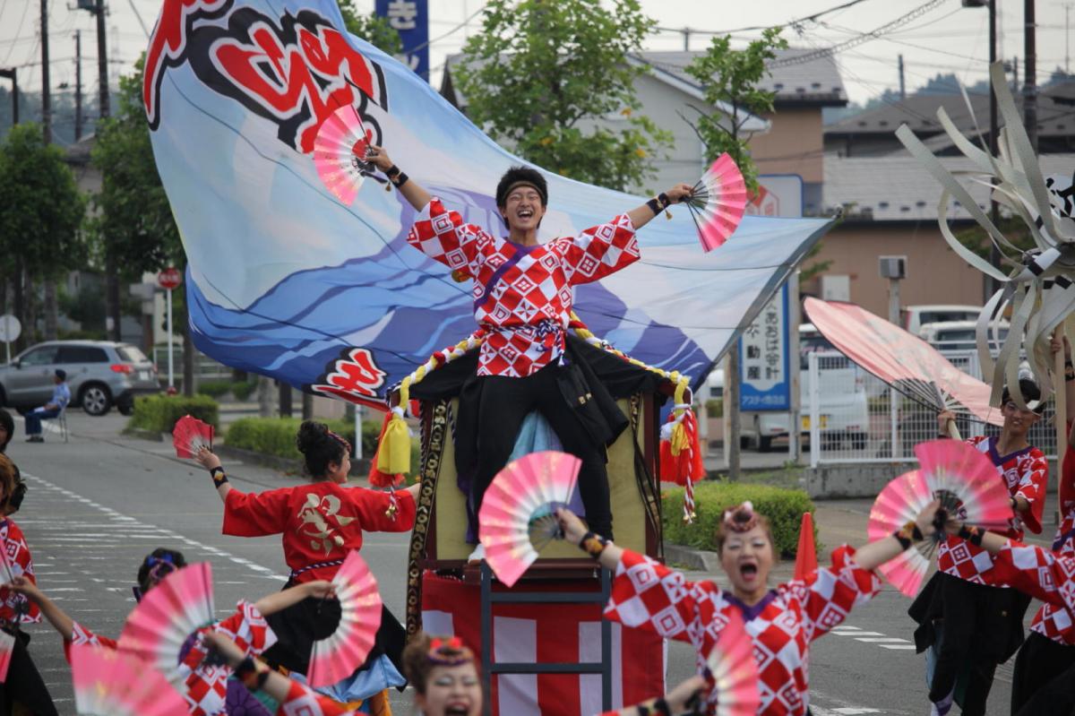 奥州前沢よさこいFesta12中編（奥州前沢よさこいフェスタ2016) 2016/07/10