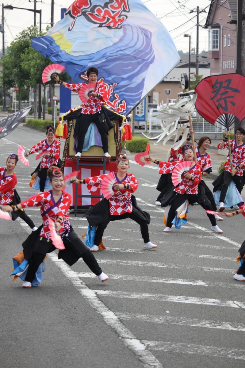 奥州前沢よさこいFesta12中編（奥州前沢よさこいフェスタ2016) 2016/07/10