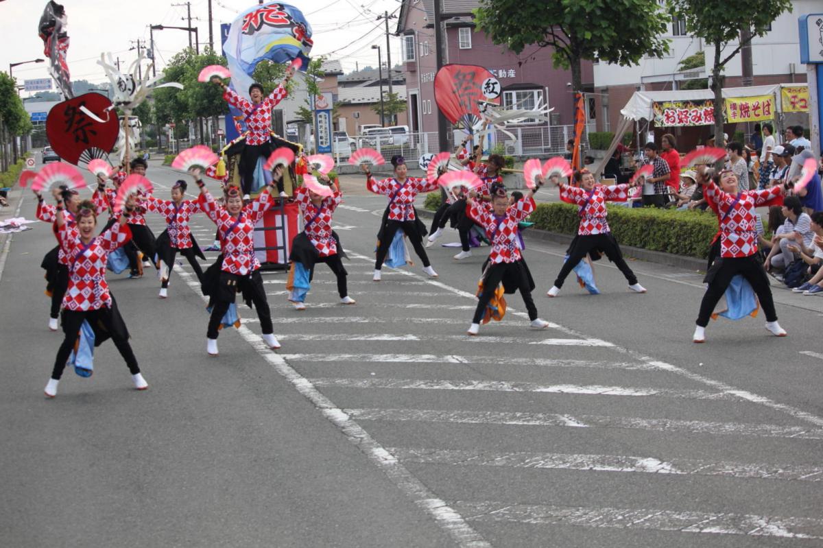 奥州前沢よさこいFesta12中編（奥州前沢よさこいフェスタ2016) 2016/07/10