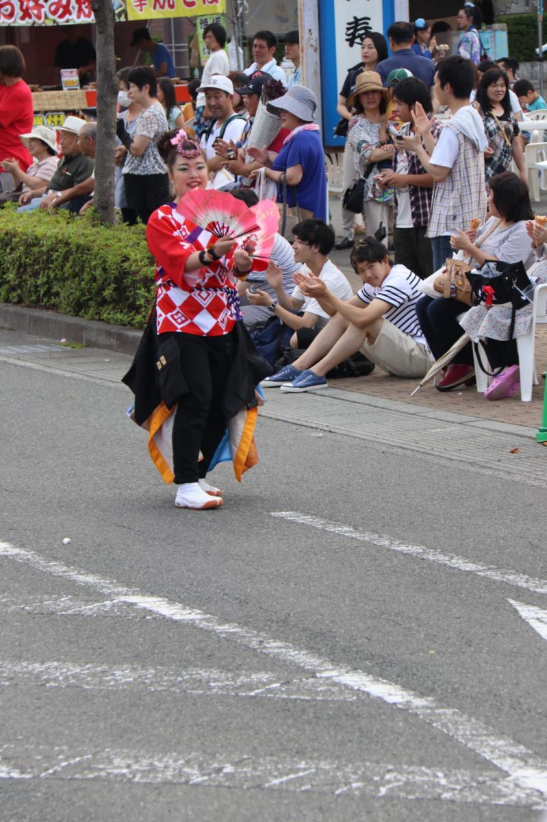 奥州前沢よさこいFesta12中編（奥州前沢よさこいフェスタ2016) 2016/07/10