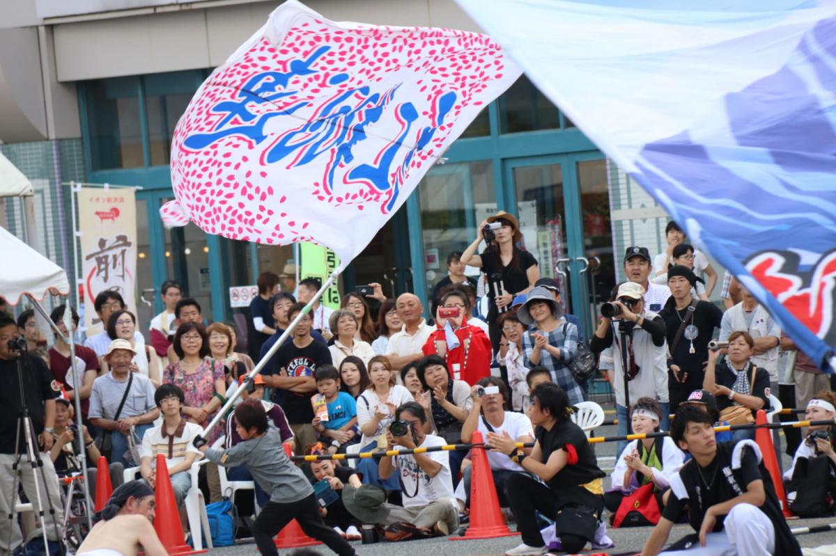 奥州前沢よさこいFesta12中編（奥州前沢よさこいフェスタ2016) 2016/07/10