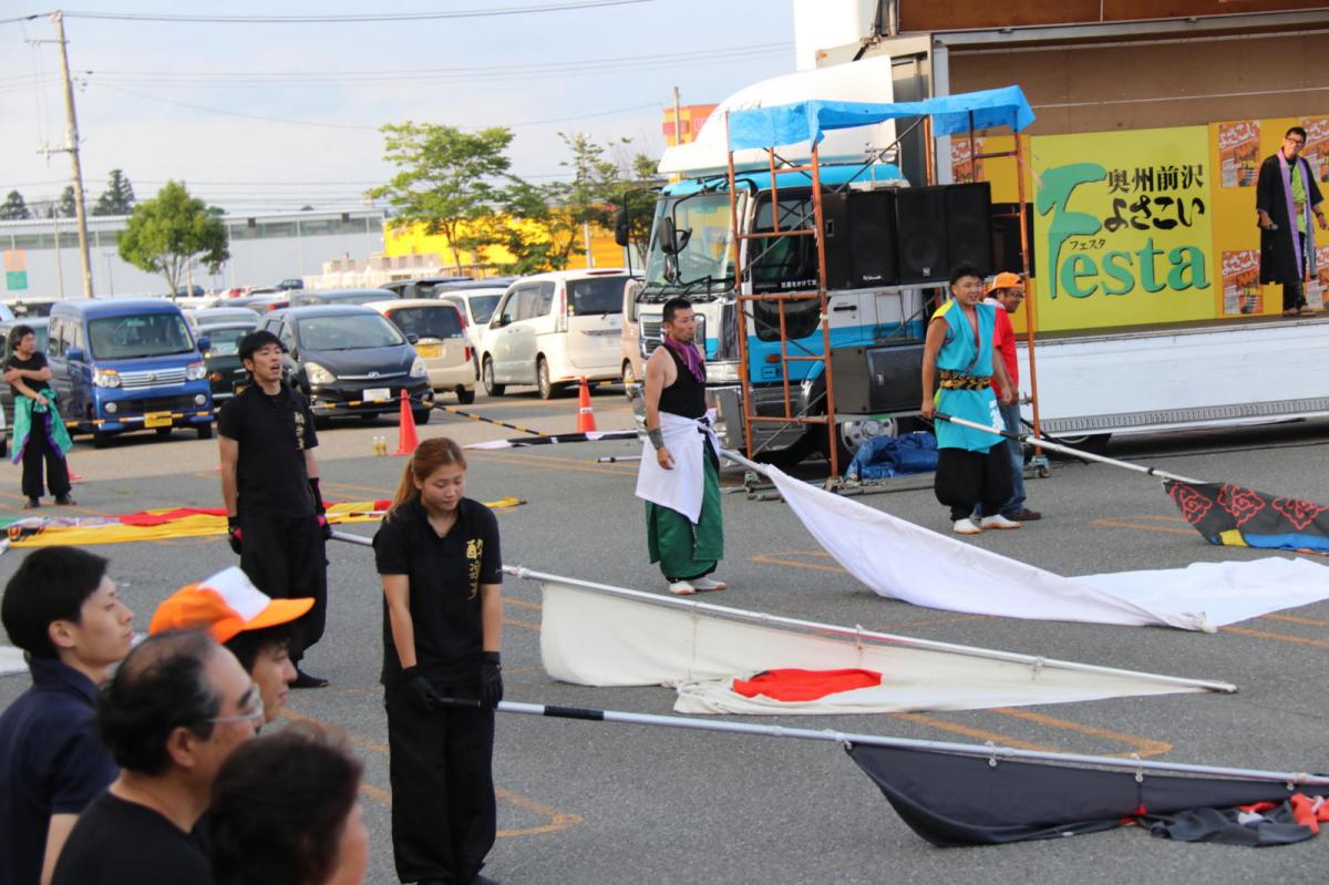 奥州前沢よさこいFesta12中編（奥州前沢よさこいフェスタ2016) 2016/07/10